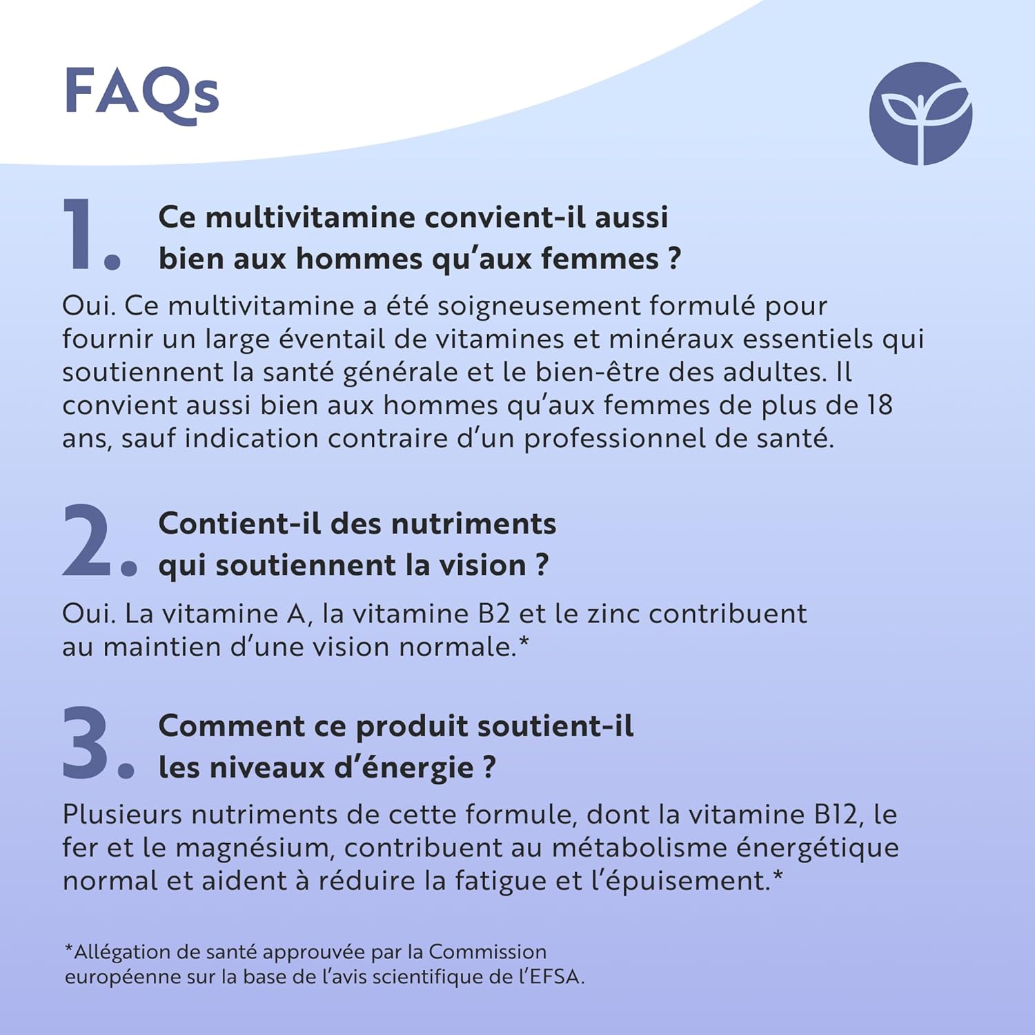 Multivitamines & Minéraux Naturels Premium