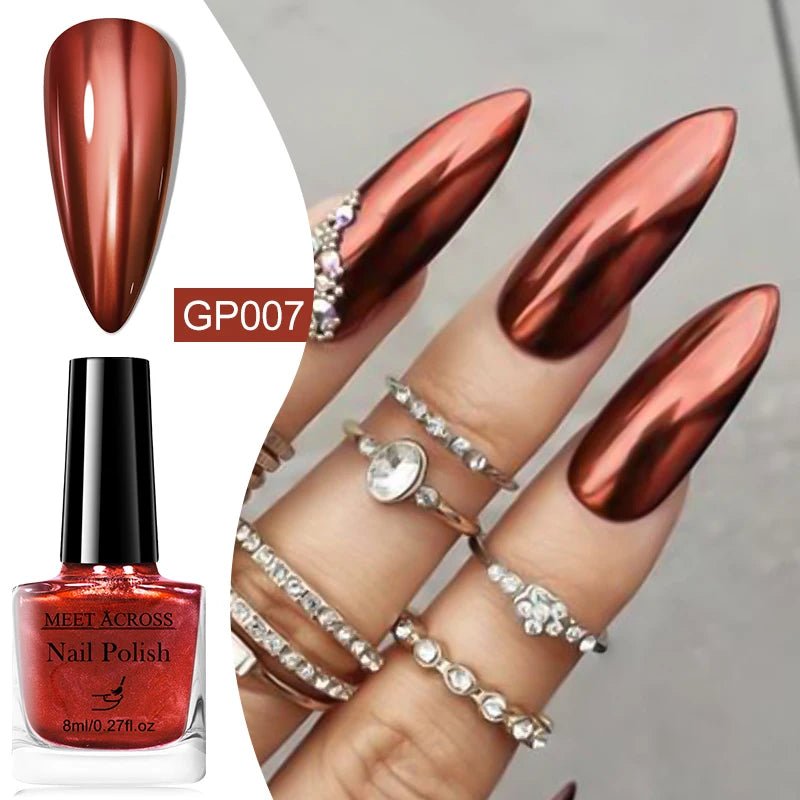 9D Cat Magnetic Nail Polish 8ml Blue Red Laser Nail Polish Quick Dry Nail Art Polish For Nails DIY Manicure No Need Lamp - FASTSHOPP👜