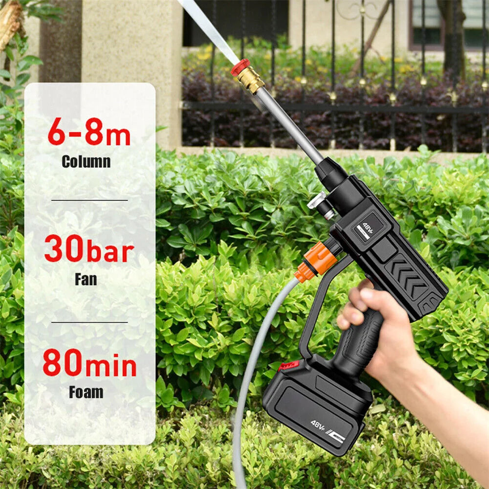 30BAR Cordless High Pressure Cleaner Washer 20000mAh Spray Water Gun Garden Wash Water Cleaning Machine for Makita 18V Battery