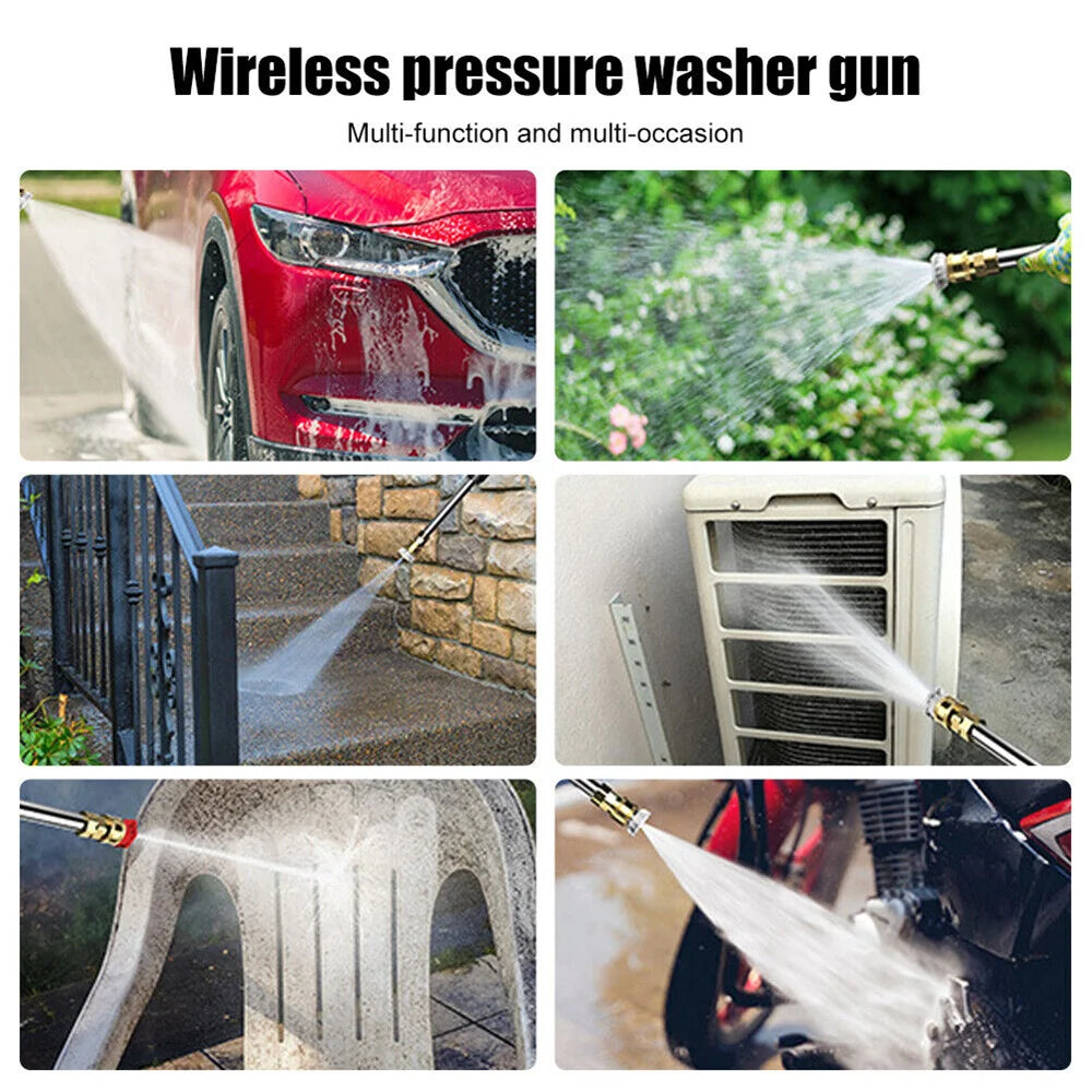 30BAR Cordless High Pressure Cleaner Washer 20000mAh Spray Water Gun Garden Wash Water Cleaning Machine for Makita 18V Battery