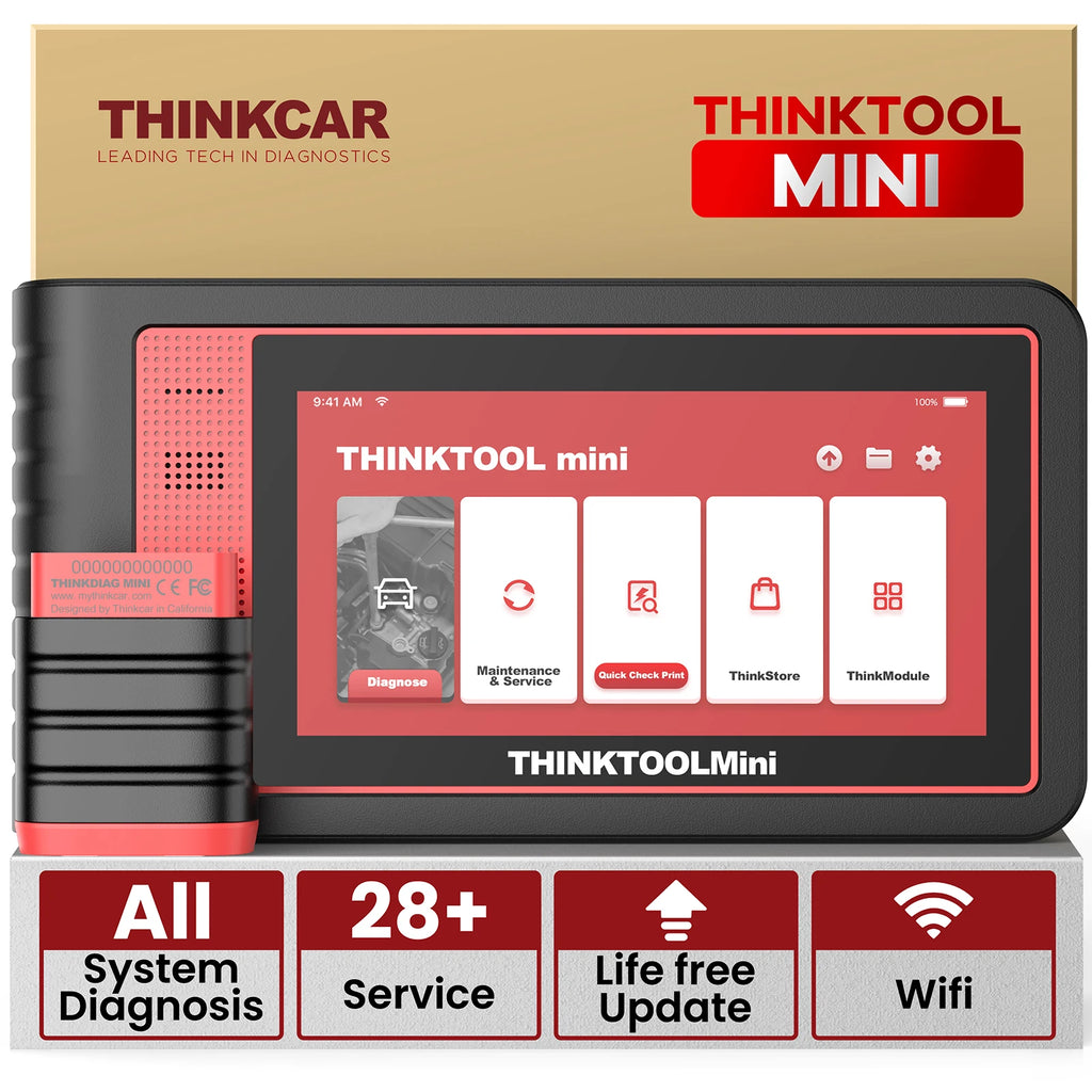THINKCAR Thinktool Mini Mini 2 CANFD Car Diagnostic Tool Obd2 Scanner Automotive Diagnosis ECU Coding Obd 2 Diagnost 28 Resets