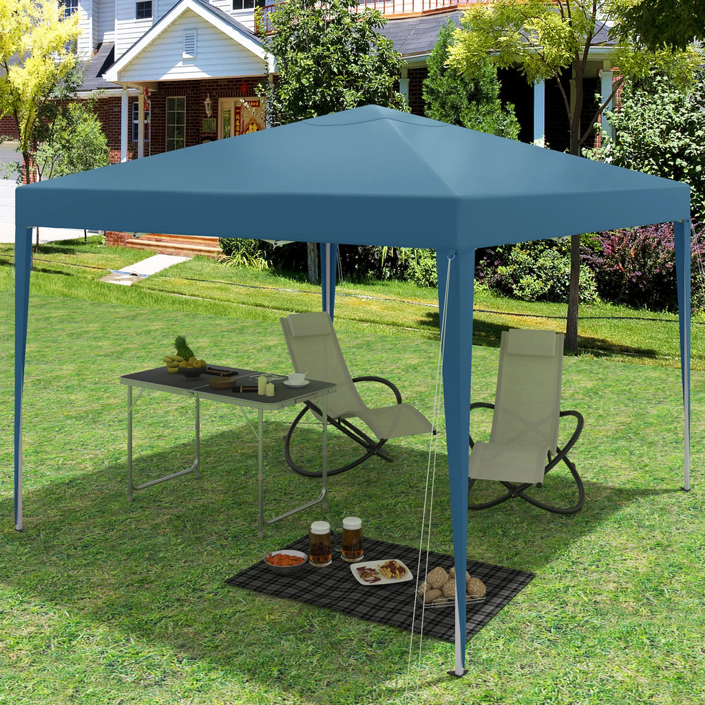 Pop-Up Folding Event Garden Gazebo Patio Waterproof Camping Festival Pagoda Tent Sun Protection for Wedding Beach Party