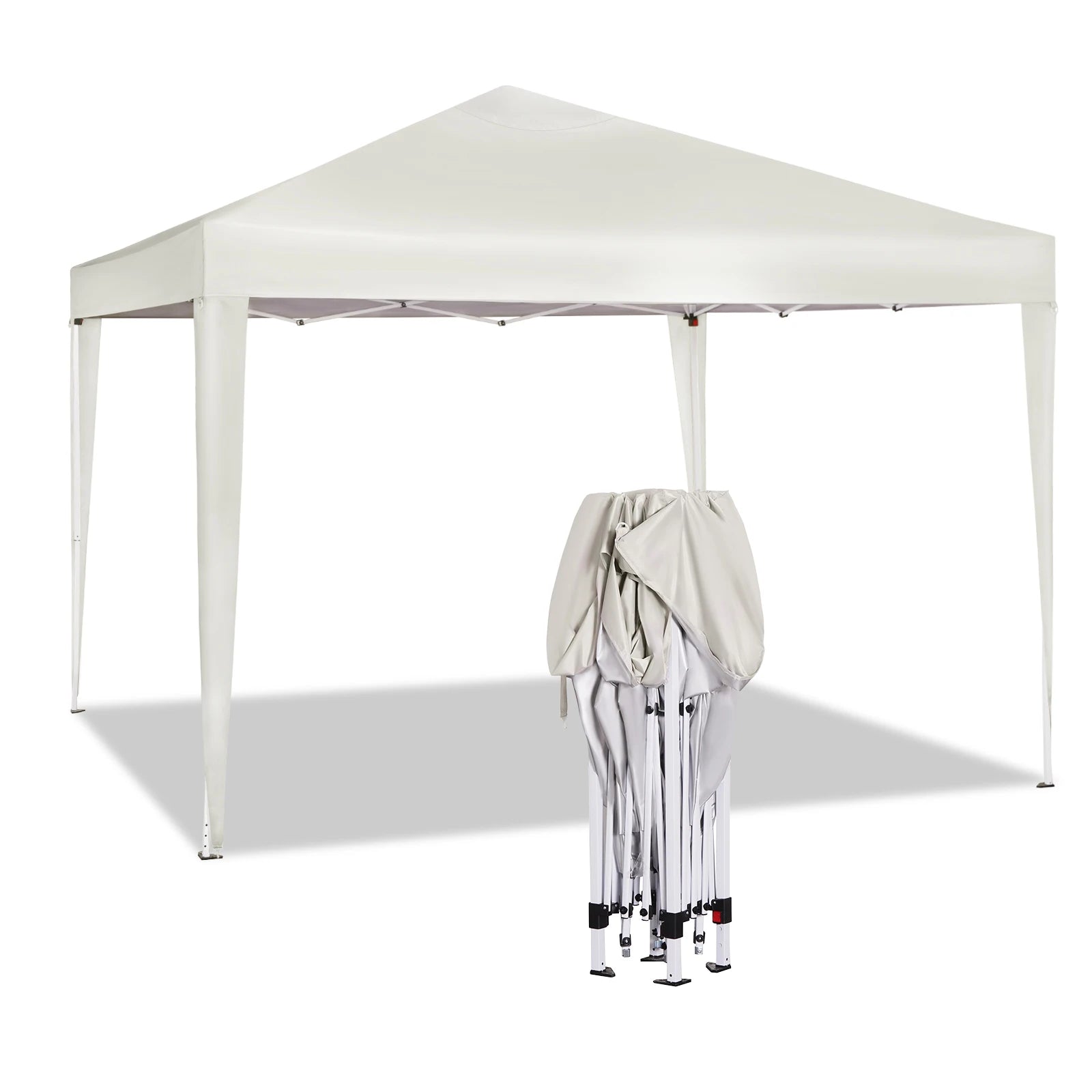 Pop-Up Folding Event Garden Gazebo Patio Waterproof Camping Festival Pagoda Tent Sun Protection for Wedding Beach Party
