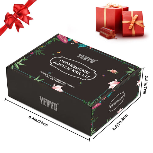 Acrylic Nail Kit With Drill, 4 Colors Gel Polish And UV Light Nail Kit, Birthday Gifts For Women, Valentines Day Gifts For Girl, Professional Nails Kit Acrylic Set With Everything For Beginners - FASTSHOPP👜