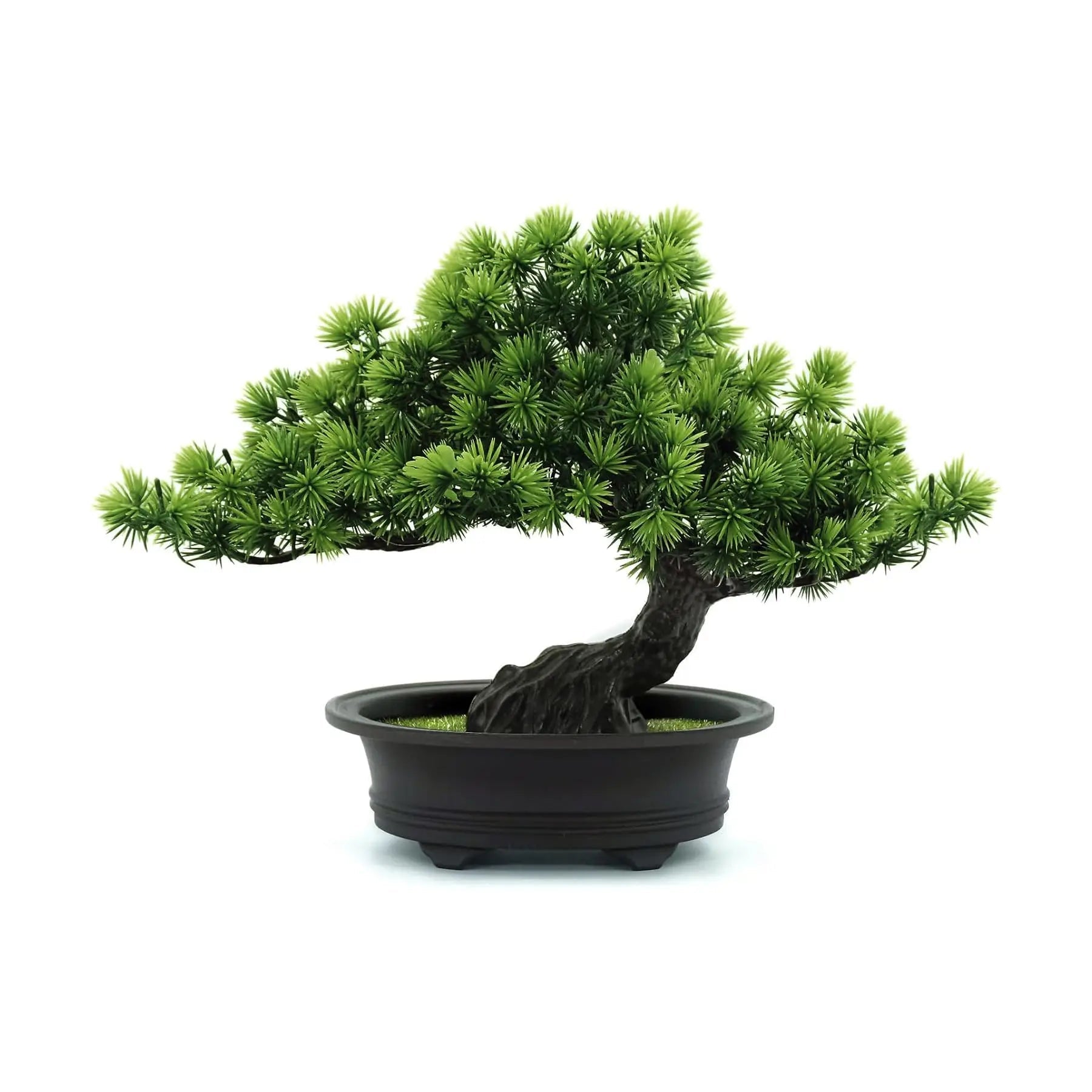 Artificial Plant Greenery Fake Bonsai Tree Indoor Bookshelf Desk Bathroom Farmhouse Decor Home Room Office Decoration Fake Plant - FASTSHOPP👜