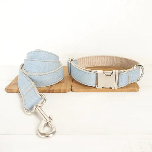 Blue Denim Leash for Pet Dogs - FASTSHOPP👜