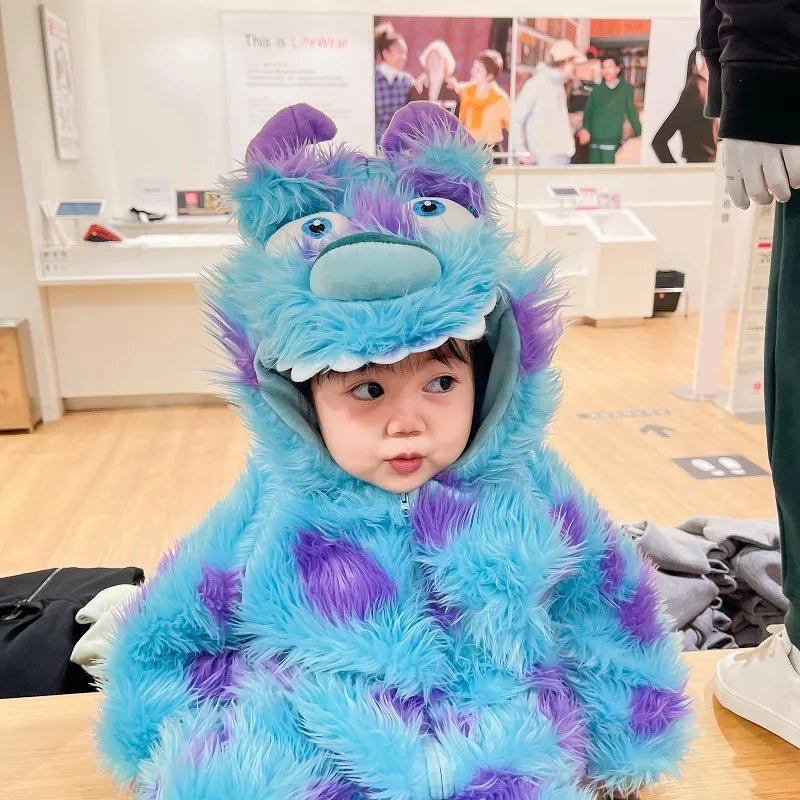 Cute Animal Baby Jumpsuit With Hooded Zipper - FASTSHOPP👜