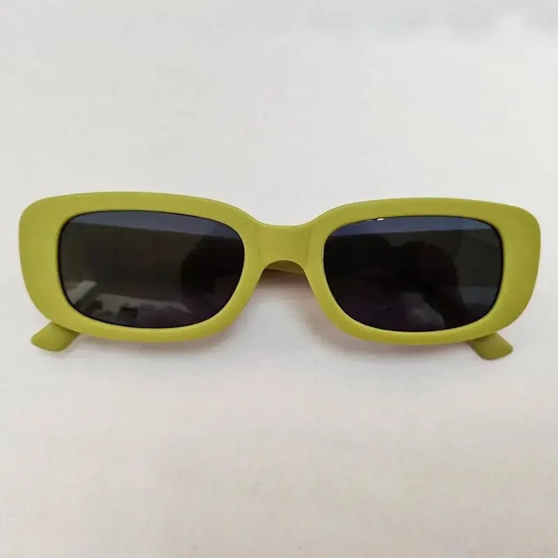 Fashion Sunglasses Classic Retro Square Glasses Women Brand Vintage Travel Small Rectangle Sun Glasses Female Eyewear Anti - Glare - FASTSHOPP👜