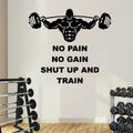 Fitness room Sticker Waterproof Vinyl Wallpaper Home Decor Living Room Bedroom Decal Creative Stickers - FASTSHOPP👜