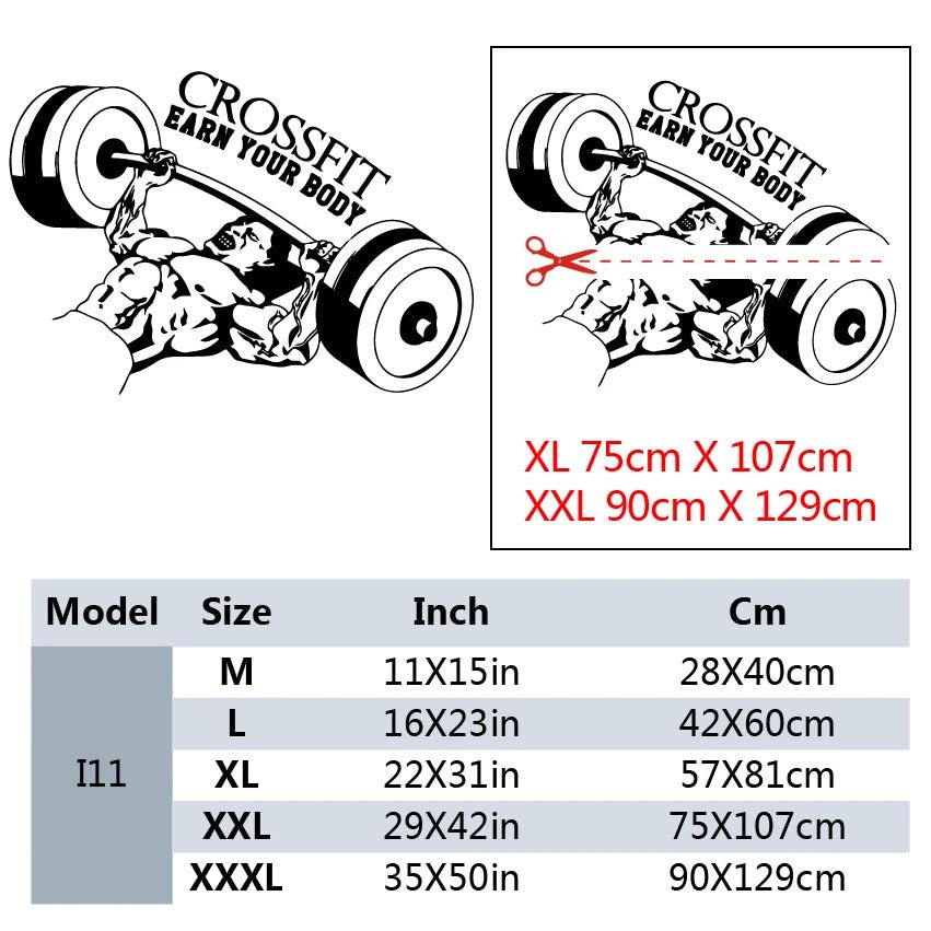 Fitness room Sticker Waterproof Vinyl Wallpaper Home Decor Living Room Bedroom Decal Creative Stickers - FASTSHOPP👜