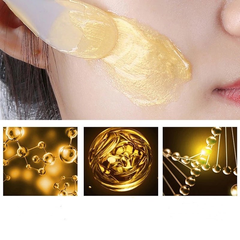 Gold Foil Snail Tear - Off Mask Hydrating - FASTSHOPP👜