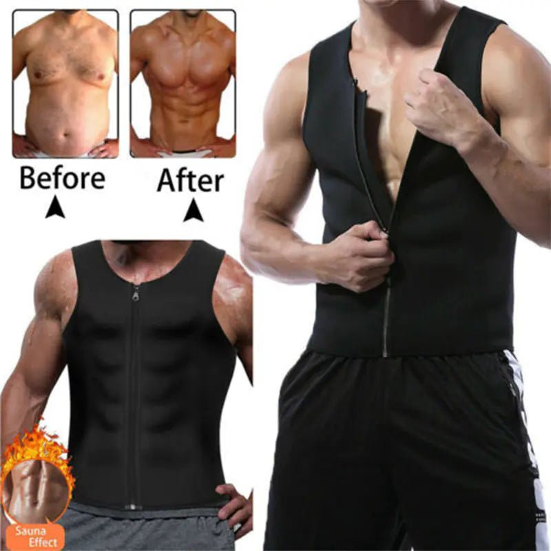 Men's Slimming Sauna Waist Vest - FASTSHOPP👜