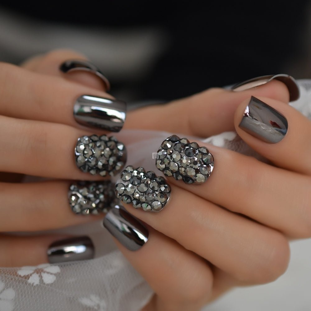 Metal false nails for women - FASTSHOPP👜