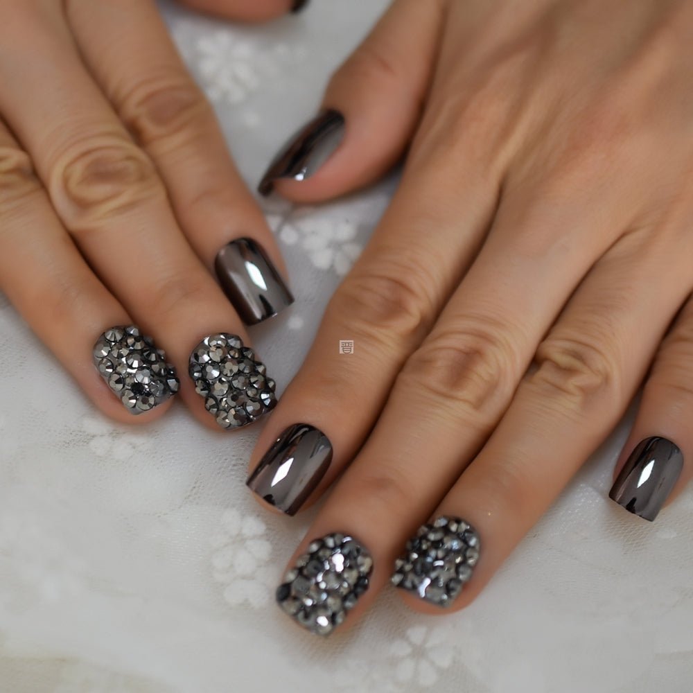 Metal false nails for women - FASTSHOPP👜
