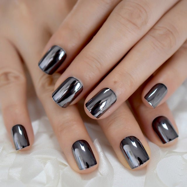 Metal false nails for women - FASTSHOPP👜