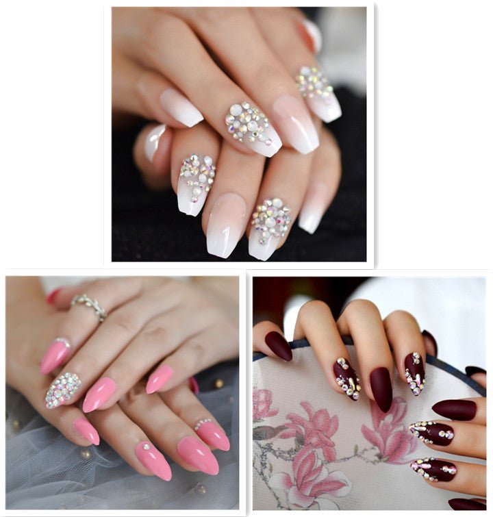 Metal false nails for women - FASTSHOPP👜