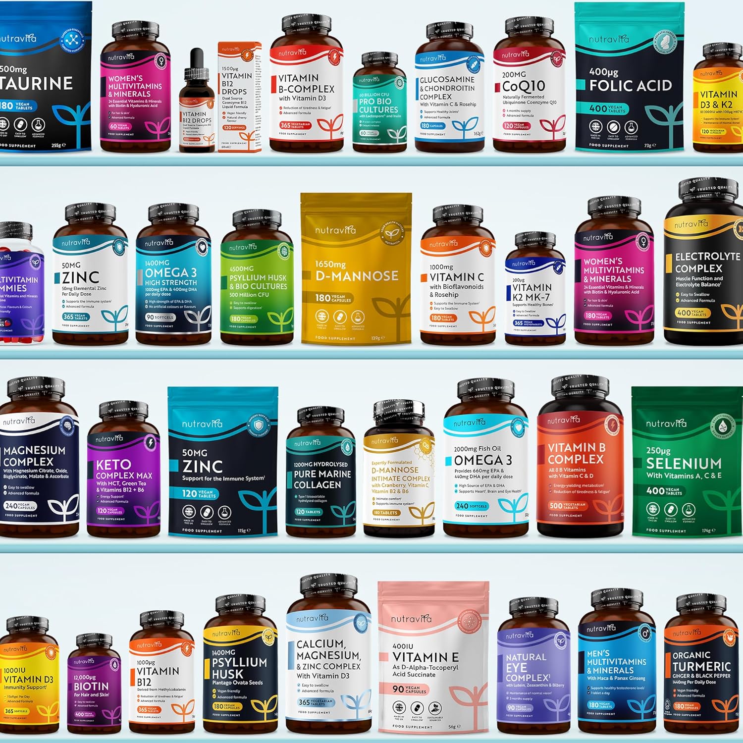 Multivitamines & Minéraux Naturels Premium - FASTSHOPP👜