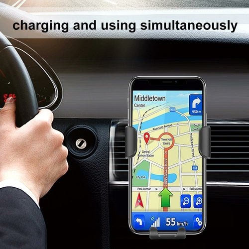 Ninja Dragon QI X Universal Wireless Charger with Car Mount Holder - FASTSHOPP👜