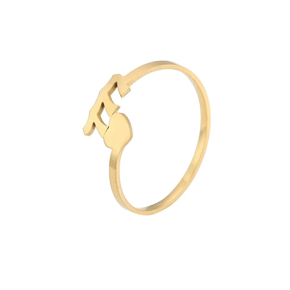 Personalized Stainless Steel Creative Number Ring - FASTSHOPP👜