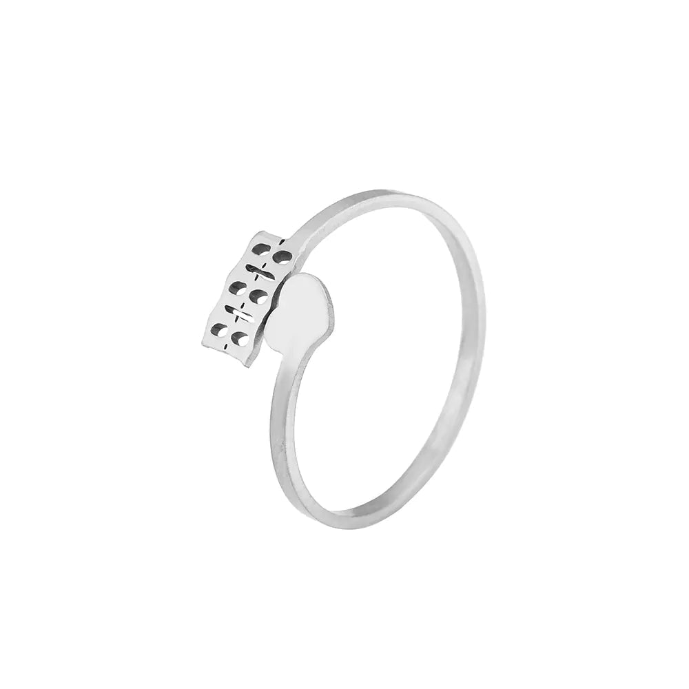 Personalized Stainless Steel Creative Number Ring - FASTSHOPP👜