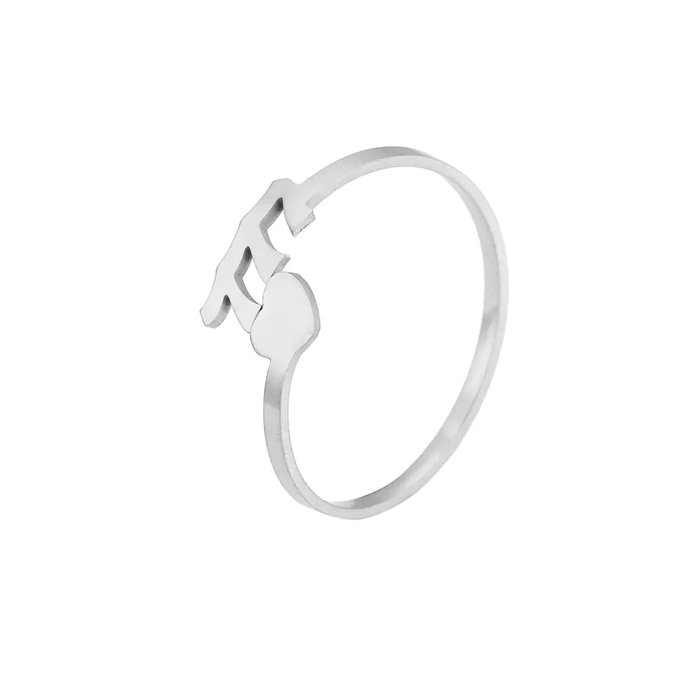 Personalized Stainless Steel Creative Number Ring - FASTSHOPP👜