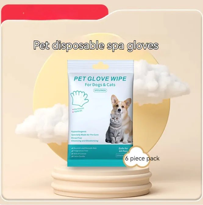 Pet Cleaning Gloves & Wipes - FASTSHOPP👜