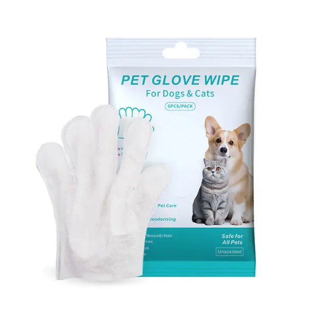 Pet Cleaning Gloves & Wipes - FASTSHOPP👜
