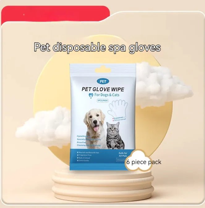 Pet Cleaning Gloves & Wipes - FASTSHOPP👜