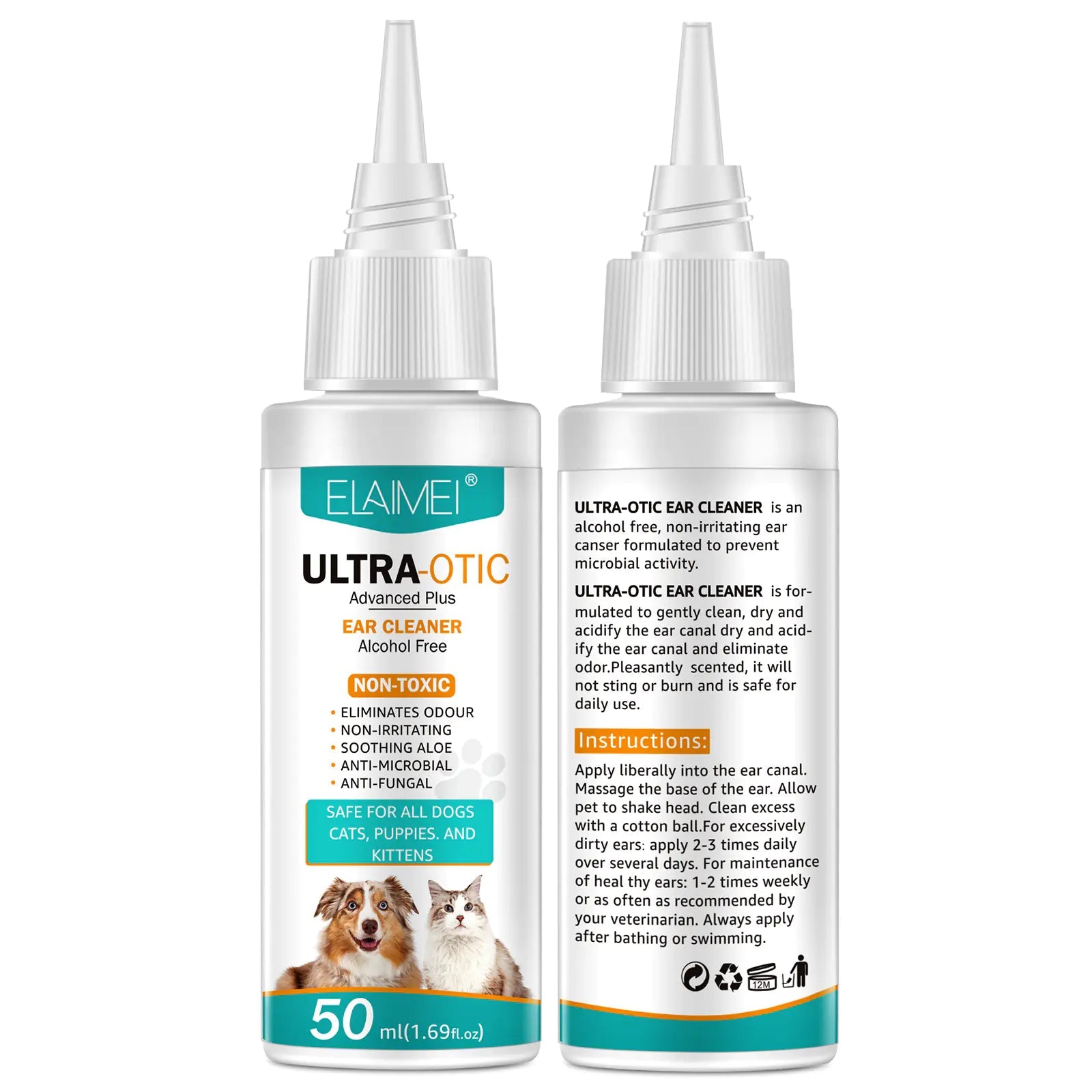 Pet Ear Cleaner 50ml - FASTSHOPP👜