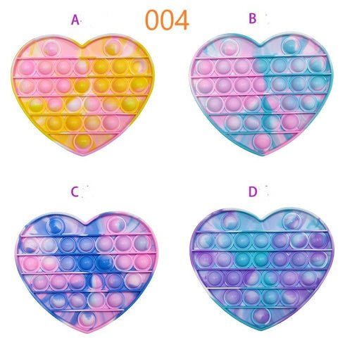 Pop it fidget toys Game For Adult Kid Push Bubble Fidget Sensory Toy - FASTSHOPP👜