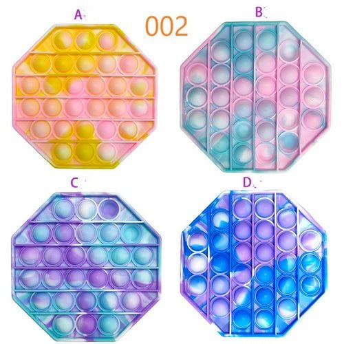 Pop it fidget toys Game For Adult Kid Push Bubble Fidget Sensory Toy - FASTSHOPP👜