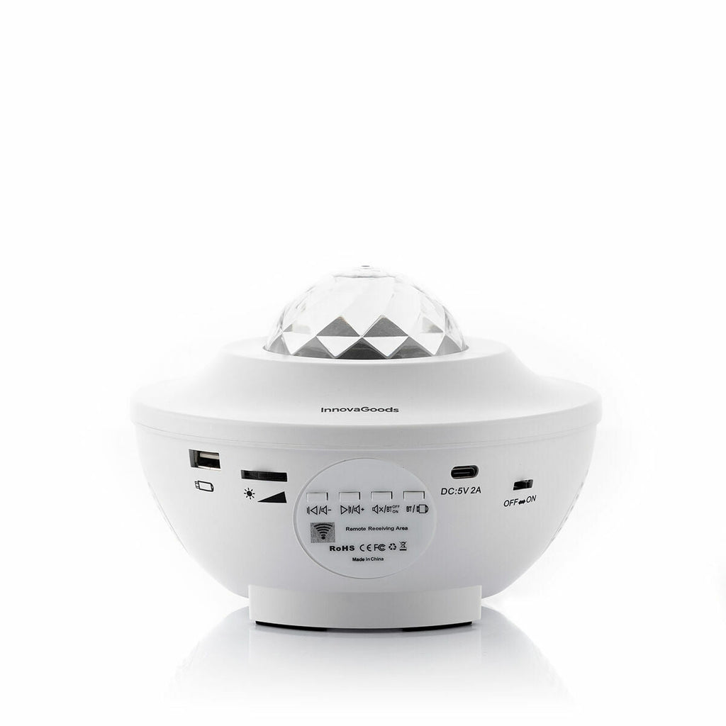 Projecteur d'Étoiles LED et Laser avec Haut - parleur Sedlay InnovaGoods - FASTSHOPP👜