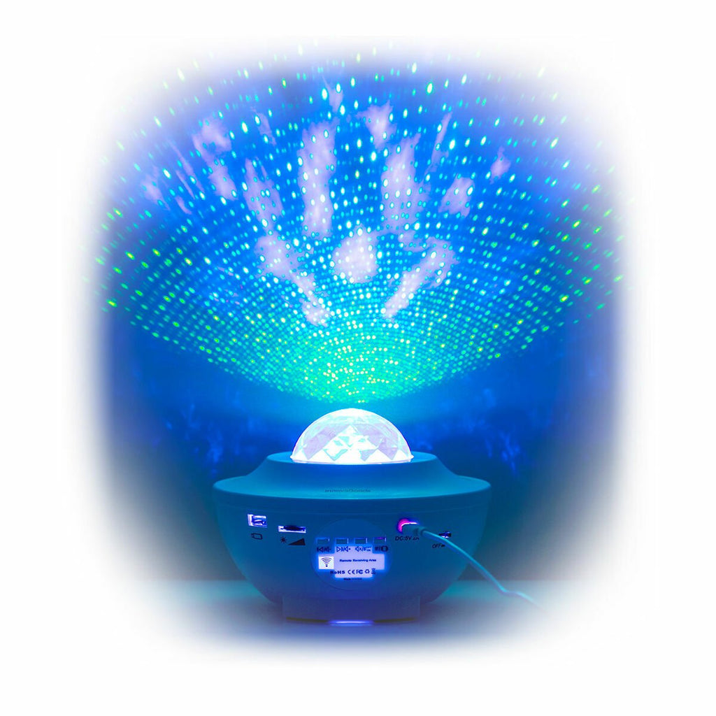 Projecteur d'Étoiles LED et Laser avec Haut - parleur Sedlay InnovaGoods - FASTSHOPP👜