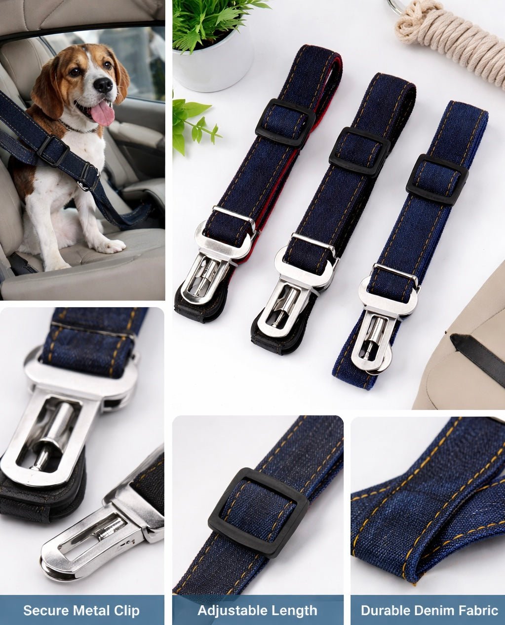 Retractable Safety Leash for Pets - Cowboy Style - FASTSHOPP👜