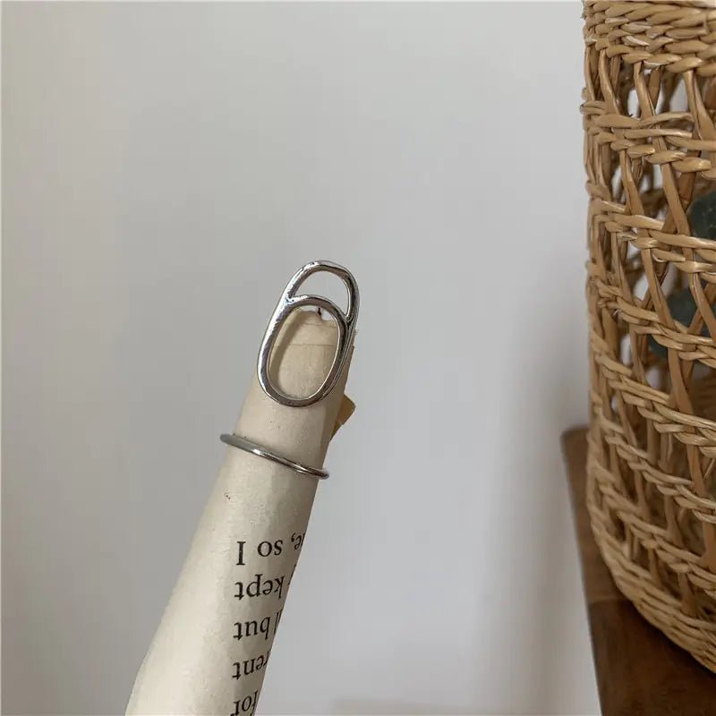 Trendy Cold Nail Ring with Unique Personality Design - FASTSHOPP👜