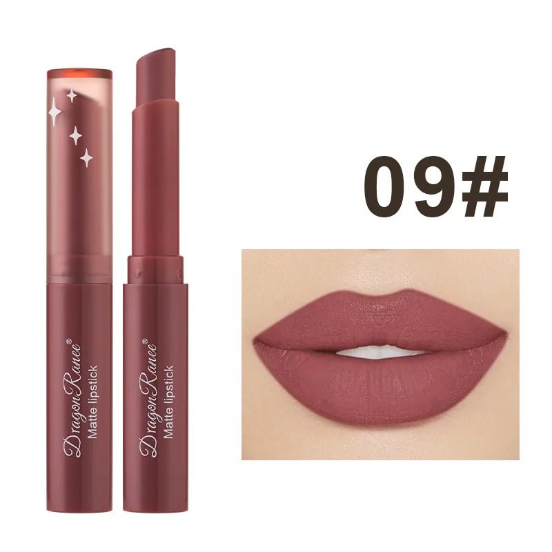 Velvet Matte Lipstick Waterproof 12 Colors Lipgloss Beauty Cosmetics Lip Glaze Lipstick Pen Soft Mist Lipstick Lips Makeup - FASTSHOPP👜