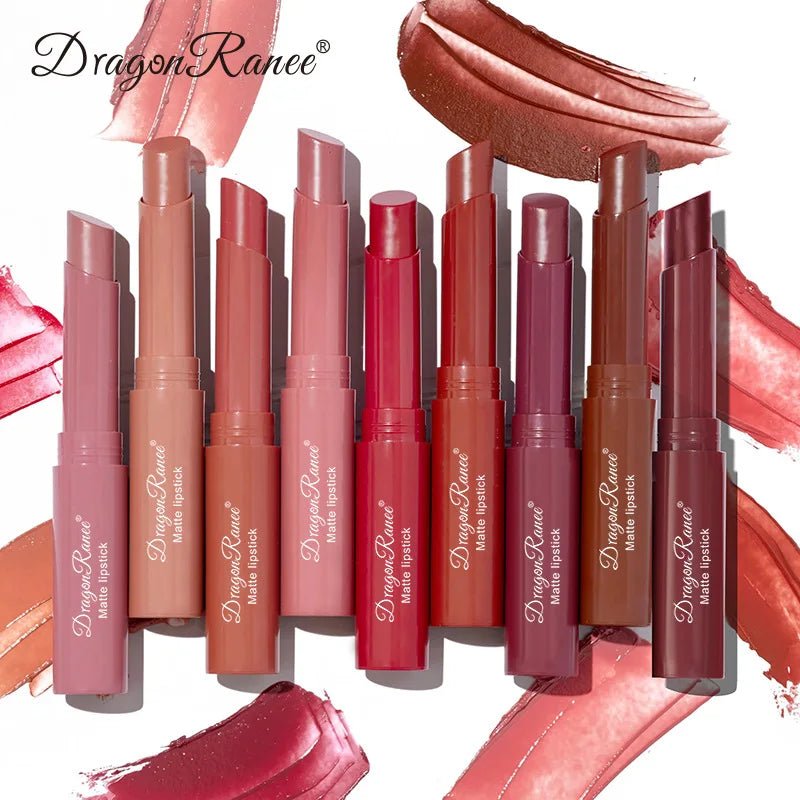 Velvet Matte Lipstick Waterproof 12 Colors Lipgloss Beauty Cosmetics Lip Glaze Lipstick Pen Soft Mist Lipstick Lips Makeup - FASTSHOPP👜