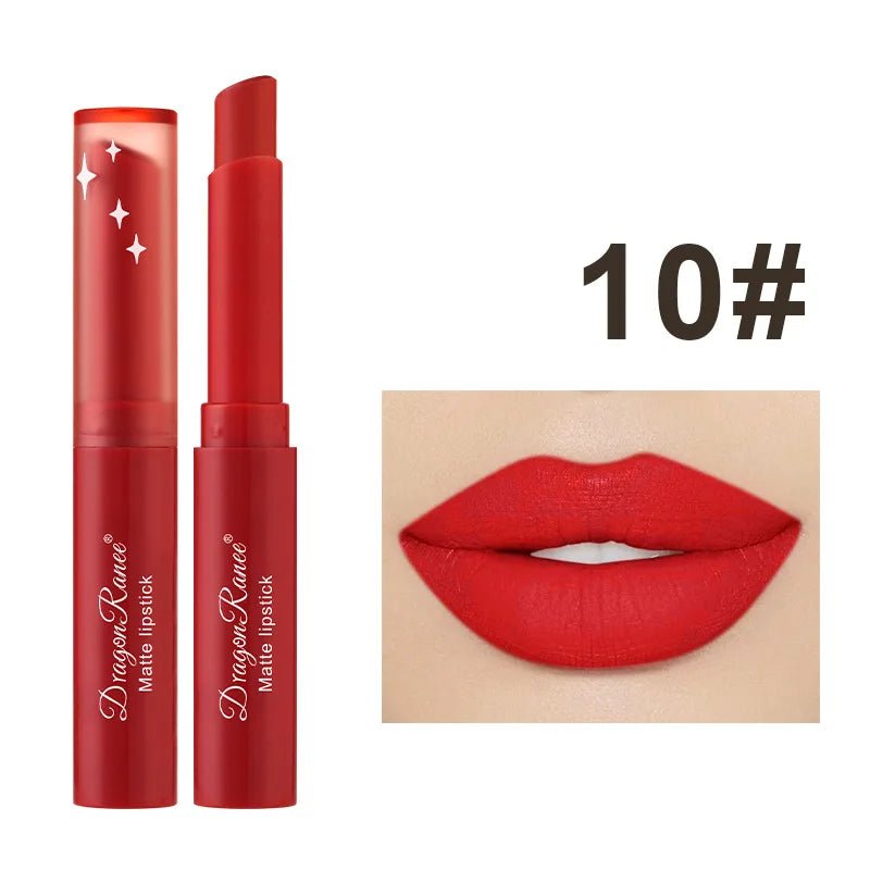 Velvet Matte Lipstick Waterproof 12 Colors Lipgloss Beauty Cosmetics Lip Glaze Lipstick Pen Soft Mist Lipstick Lips Makeup - FASTSHOPP👜