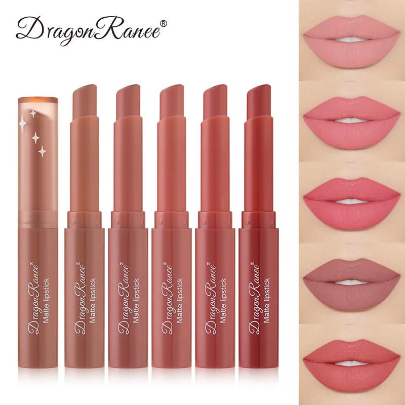 Velvet Matte Lipstick Waterproof 12 Colors Lipgloss Beauty Cosmetics Lip Glaze Lipstick Pen Soft Mist Lipstick Lips Makeup - FASTSHOPP👜