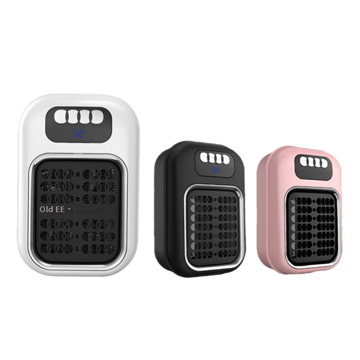 Wall Mounted Portable Small Electric Heater With Remote Control, Adjustable Silent Thermostat Suitable For Winter Home Offices Bathroom - FASTSHOPP👜